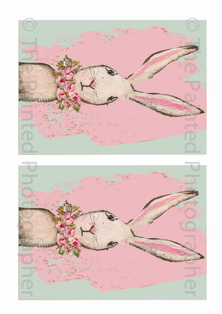 5x7 Pink AliRose - Connie's Spring Rice Paper