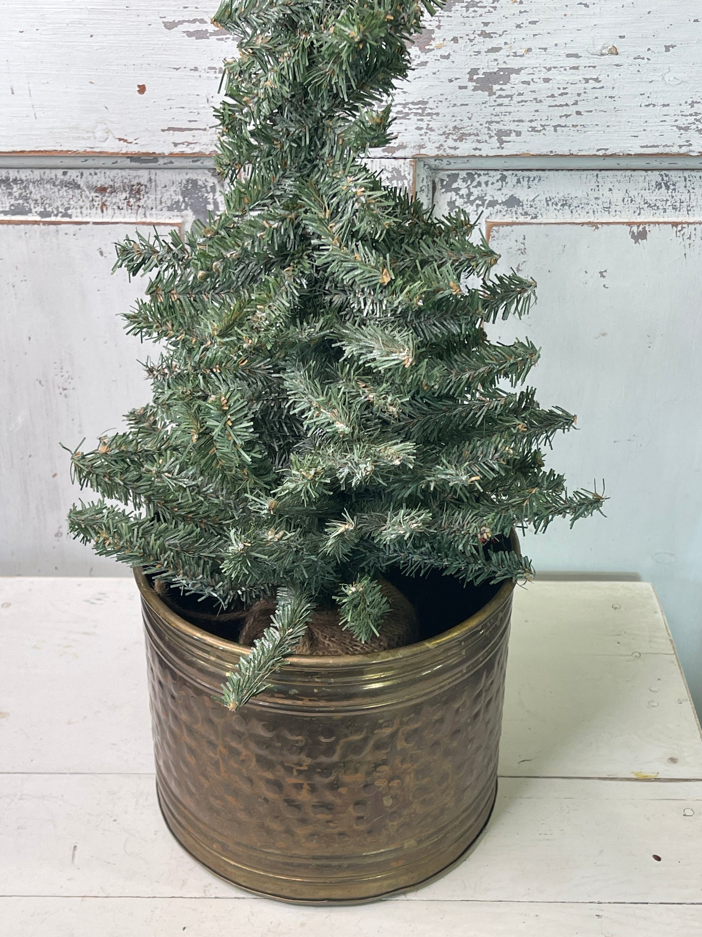 Metal Copper Container with Great Patina | Home Decor