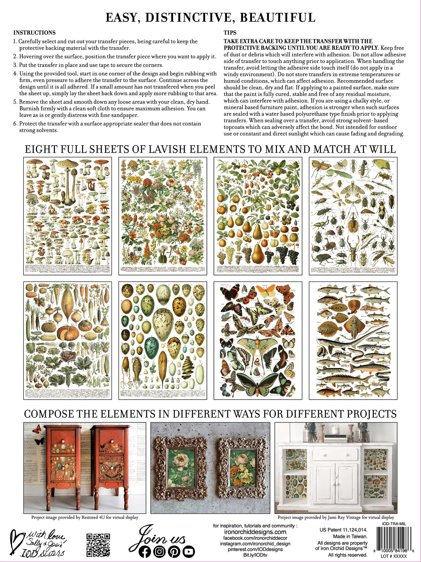 MILLOT’S PAGES IOD TRANSFER 12×16 PAD™