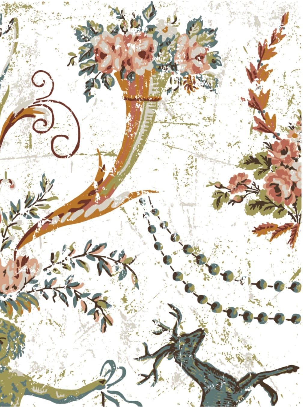 Chateau IOD Paint Inlay 8 Sheets - 12x16 Pad