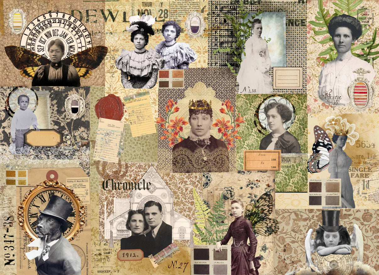 Roycycled Photo Journal Masterboard Decoupage Paper