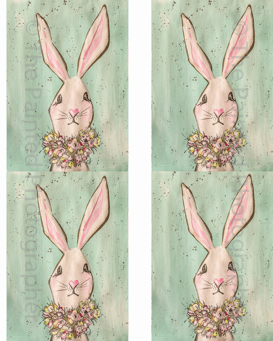 3x5 Flopsy - Connie's Spring Rice Paper