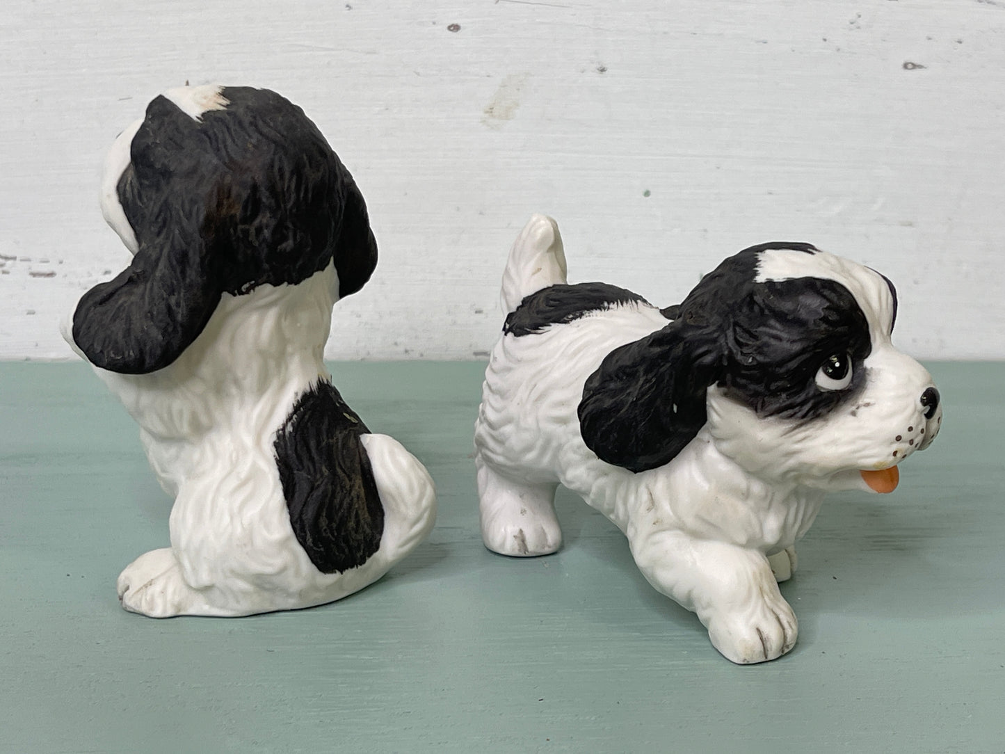 Homco Cocker Spaniel Puppies (Set of 2) - 1427