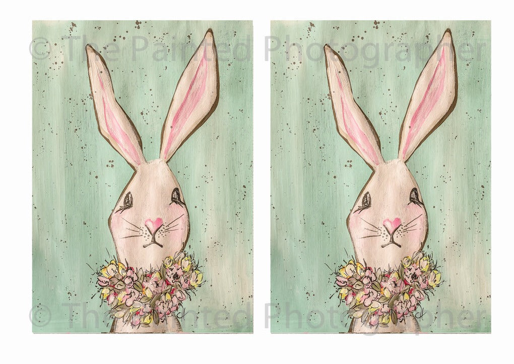 5x7 Flopsy - Connie's Spring Rice Paper