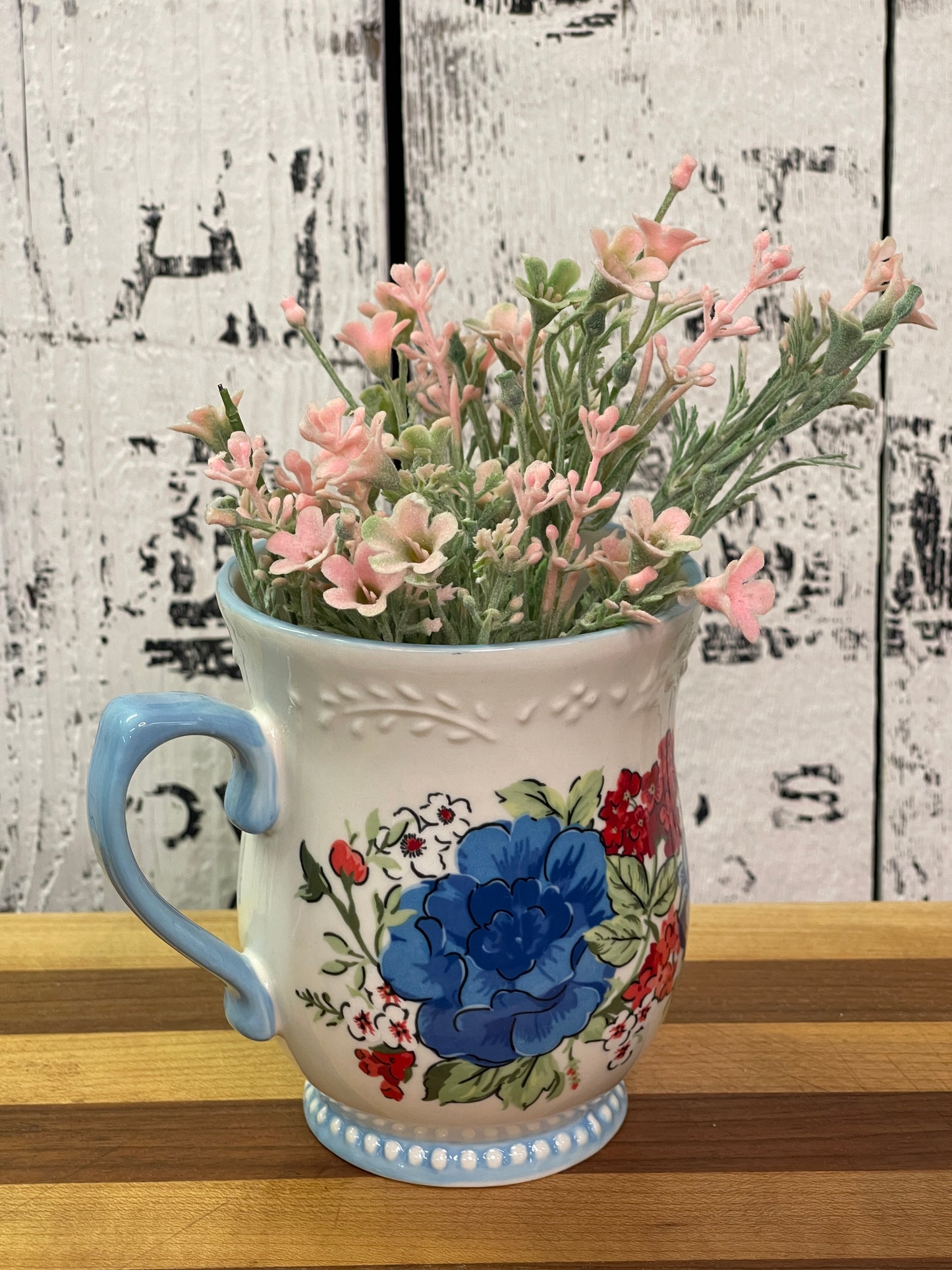 Pioneer Woman Classic Charm Floral Stoneware Mug