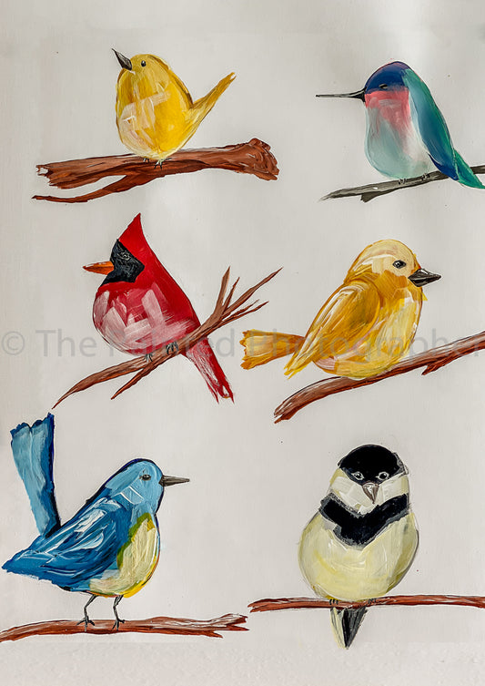 Bird Collection - Connie's Spring Rice Paper