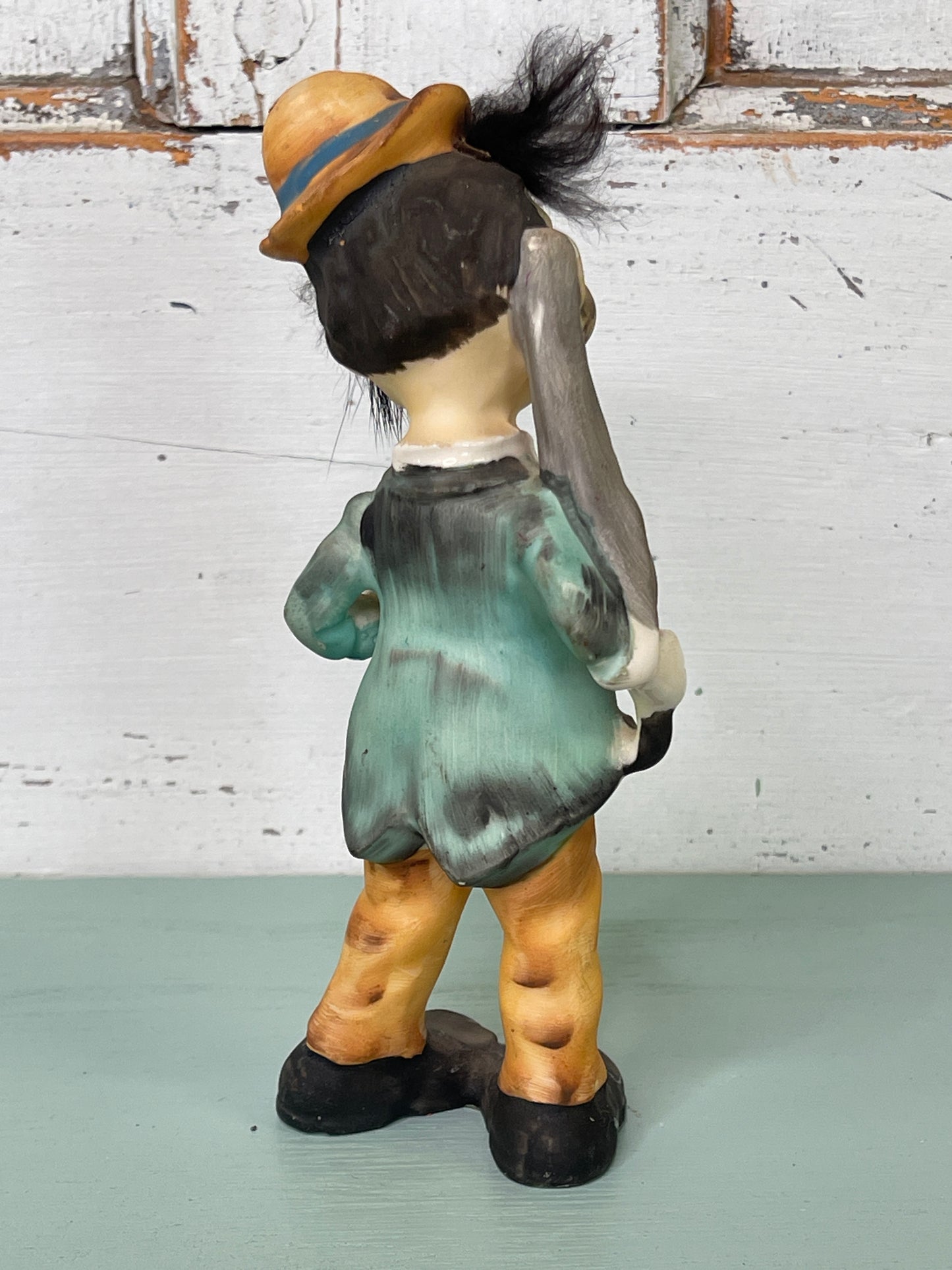 Porcelain Hobo Clown Figurine Tilso - Japan