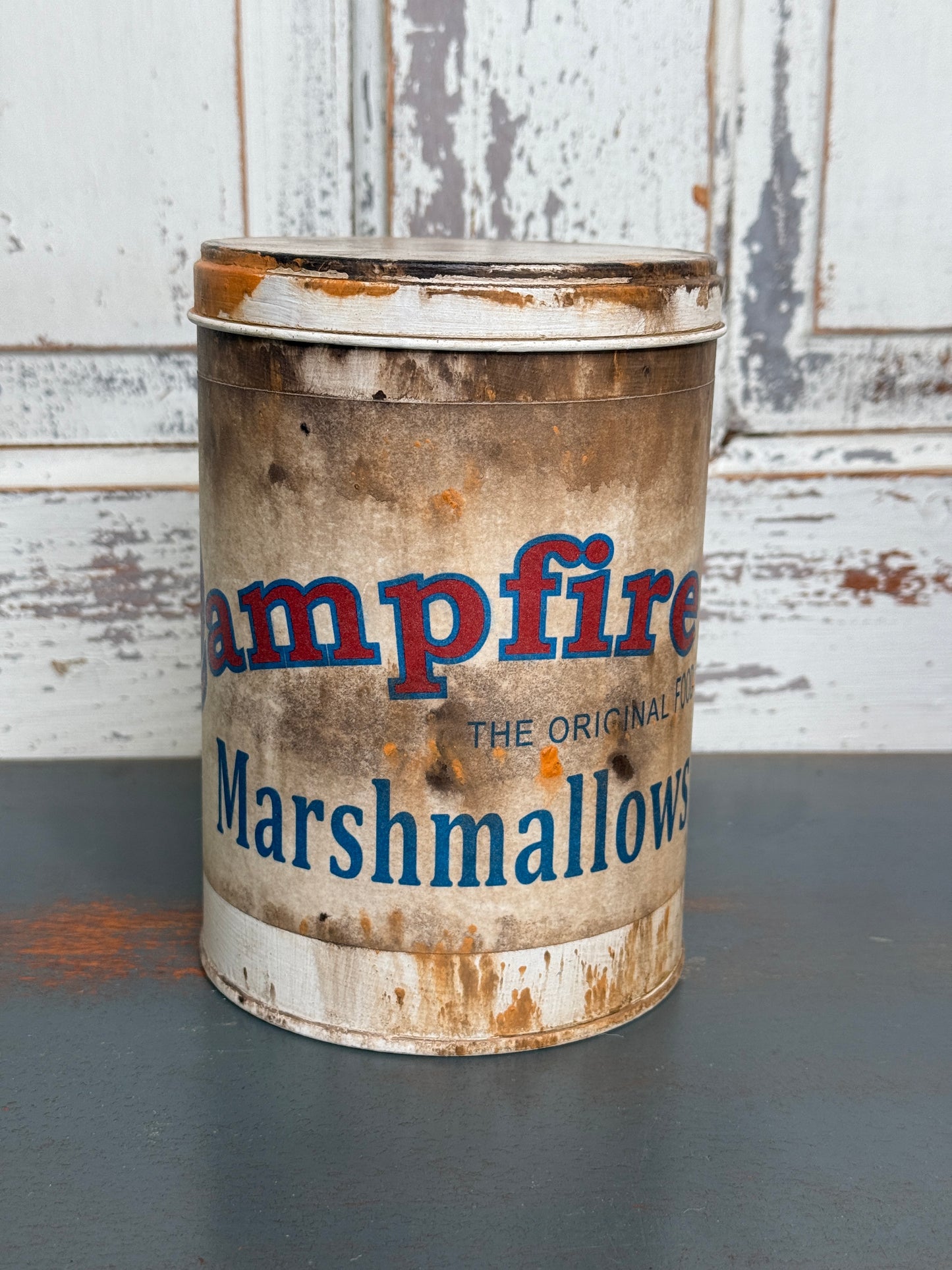 Upcycled Campfire Marshmallow Tin - Reproduction (C3)