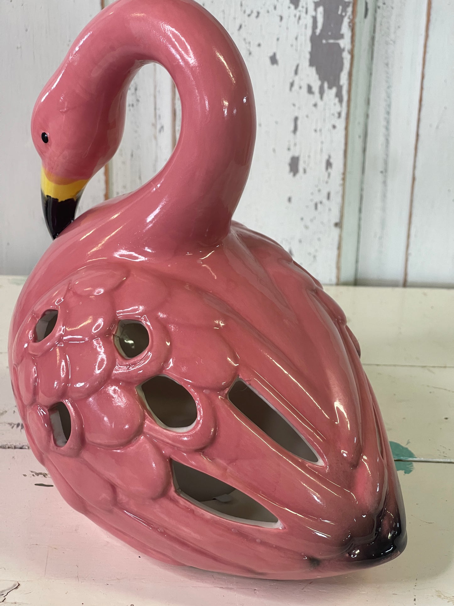 Pink Flamingo with LED t-lite