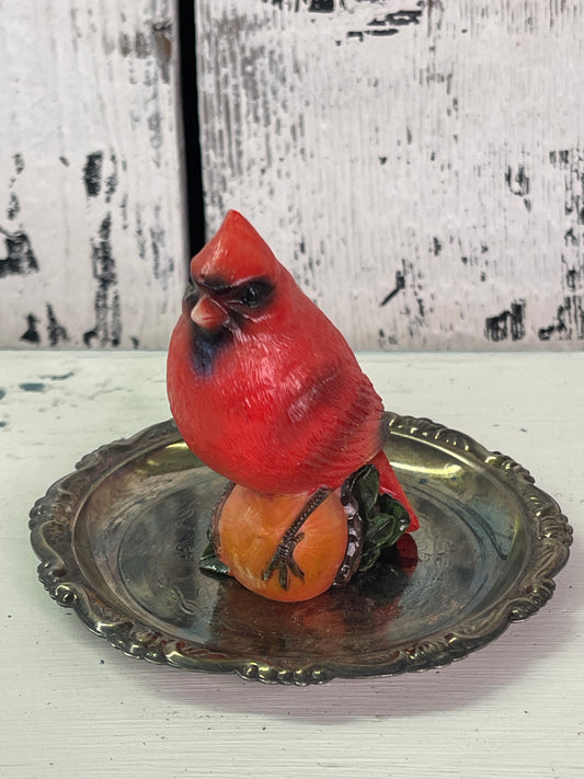 Cardinal Resin Bird