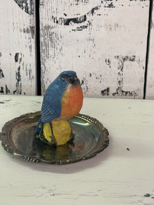 Bluebird Resin Bird