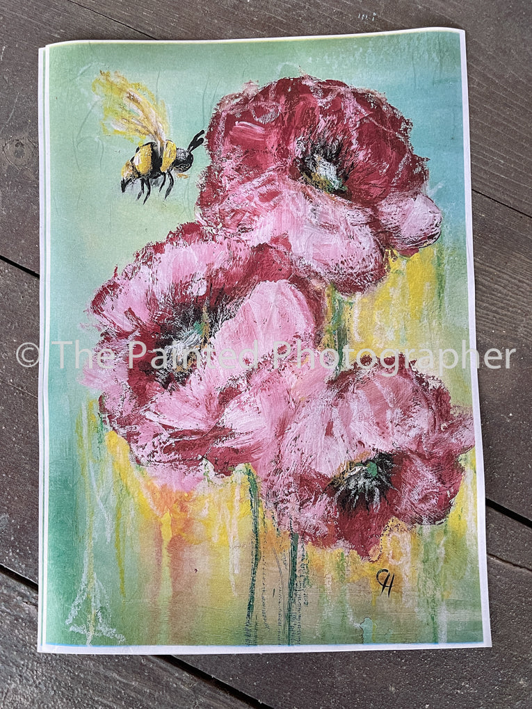 Remembrance and Hope - Poppies - Connie's Rice Paper