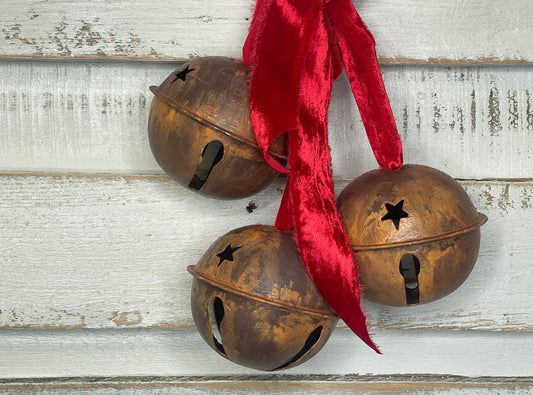 Hand Painted Rusty Bell