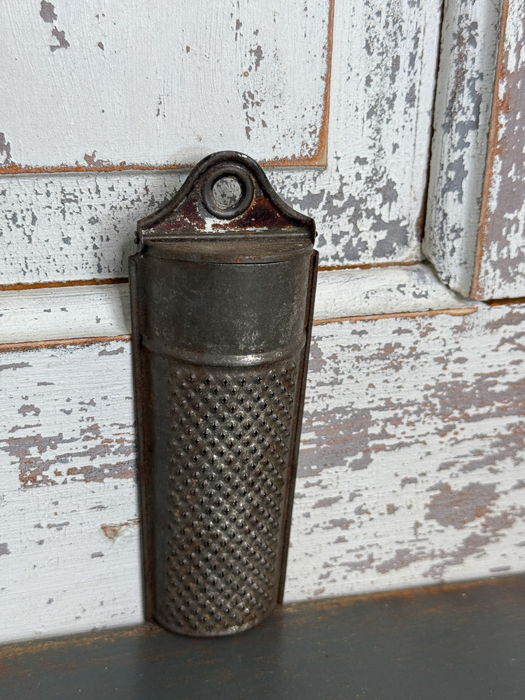 Vintage Late 1800's Garlic Nutmeg Grater (C2)