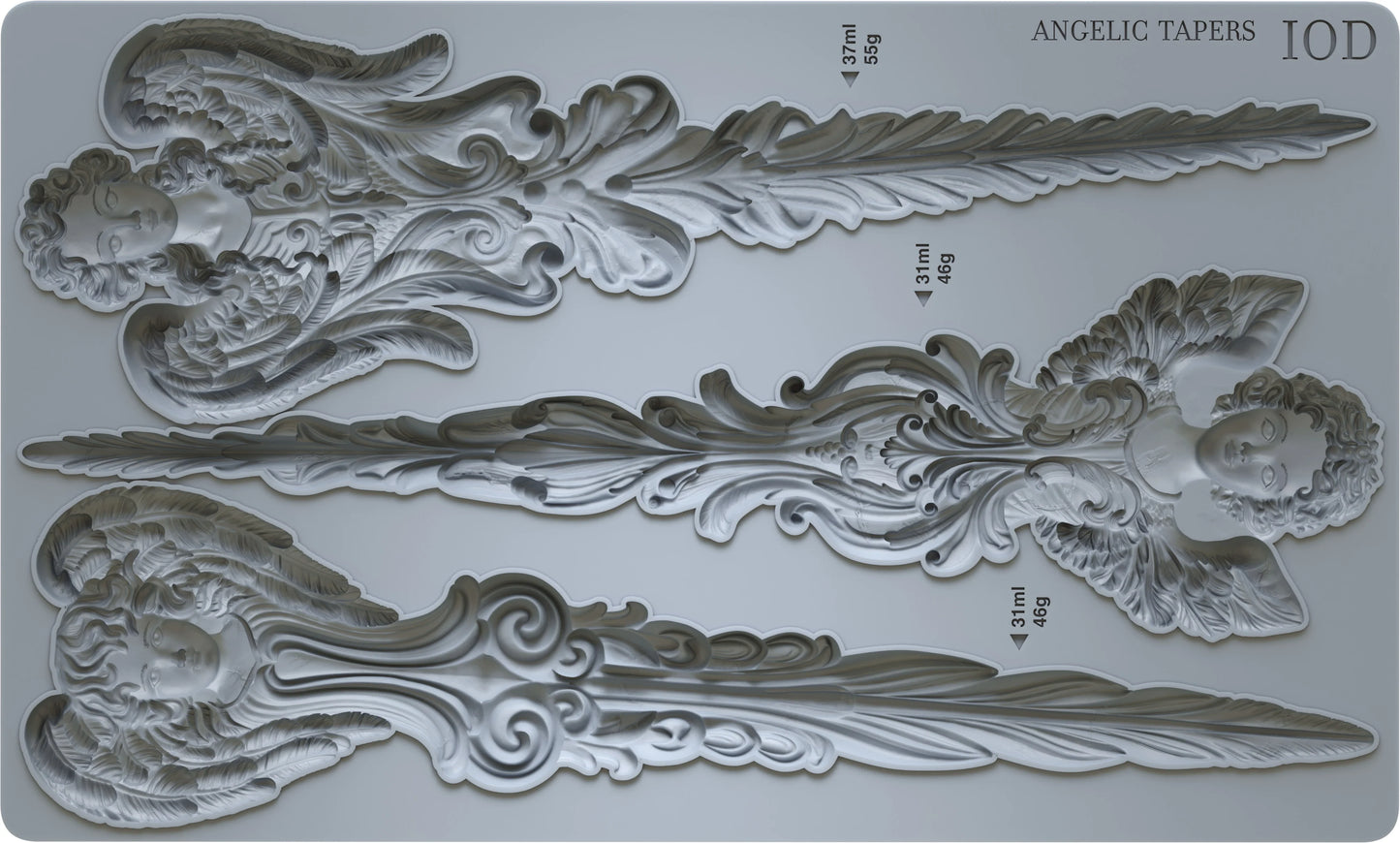 Angelic Tapers IOD 6x10 Decor Moulds™