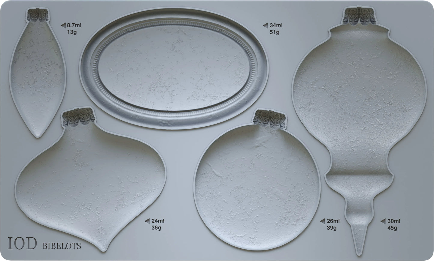 Bibelots IOD 6x10 Decor Moulds™