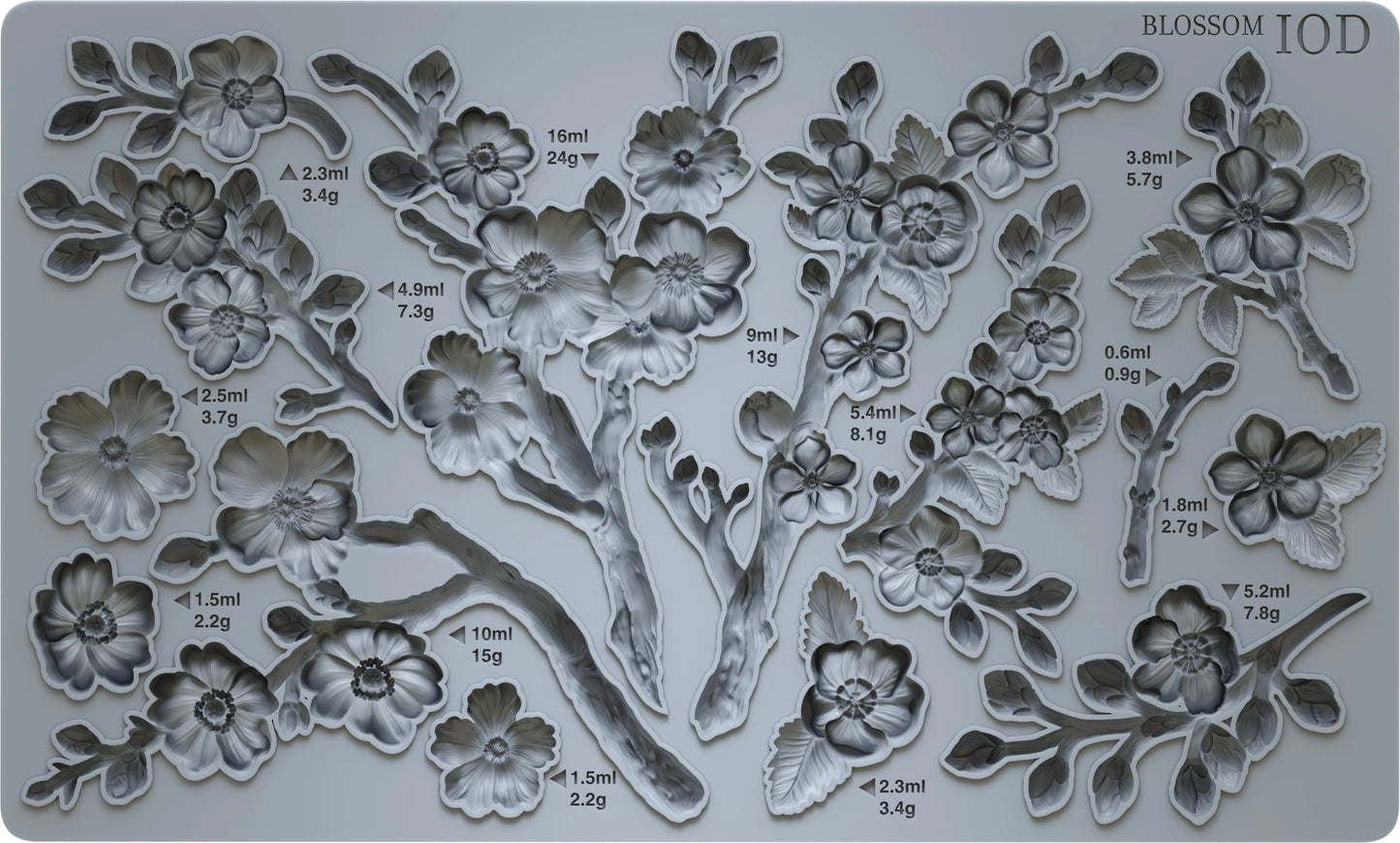 BLOSSOM 6X10 IOD MOULD™