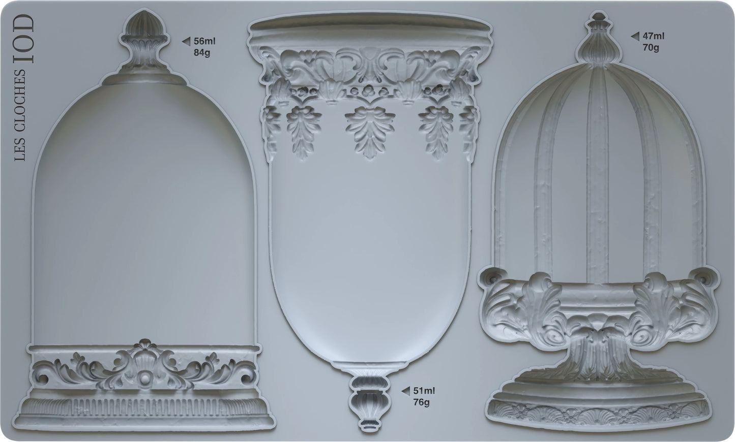 LesCloches IOD 6x10 Decor Moulds™