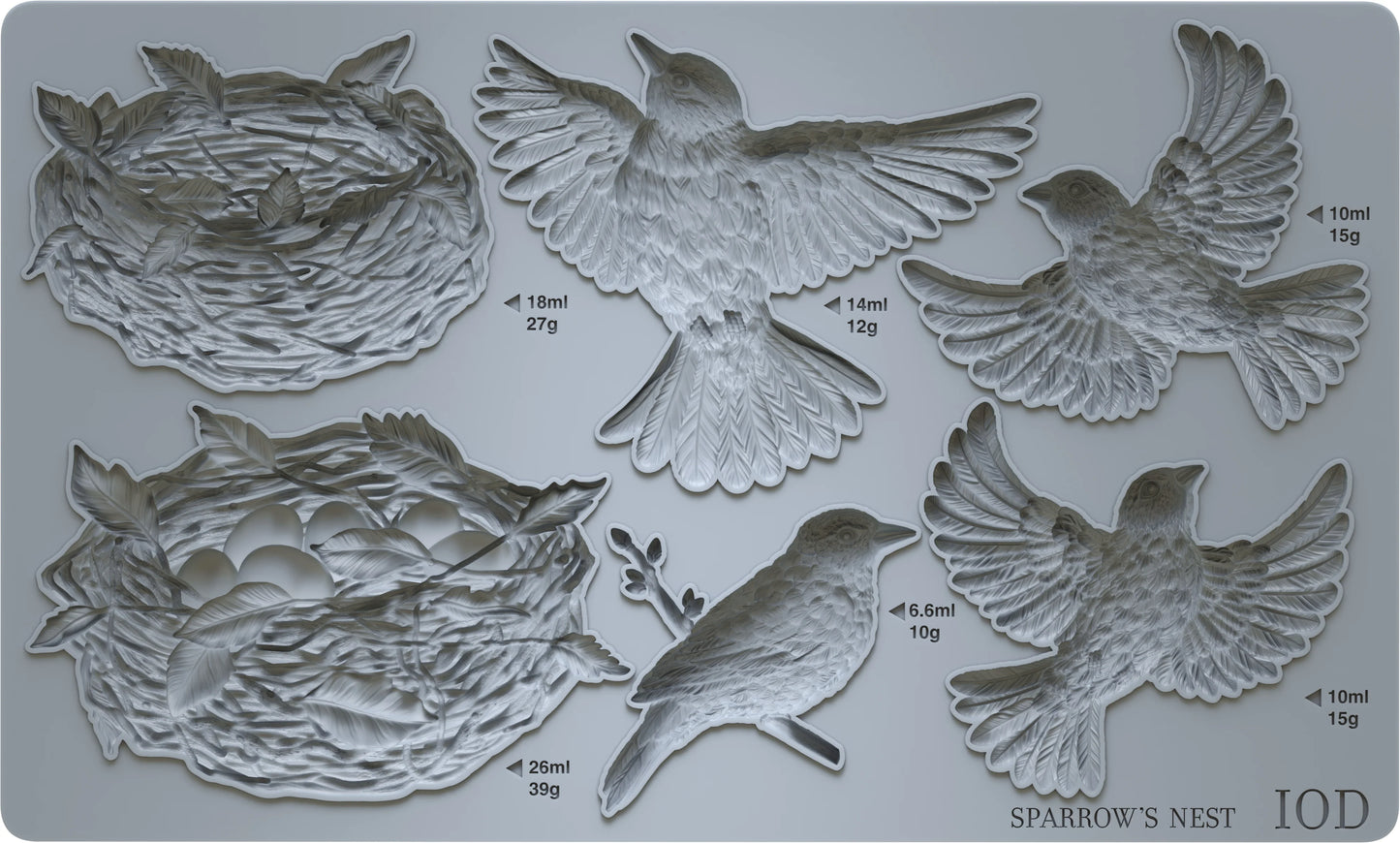 SPARROW'S NEST 6X10 IOD MOULD™