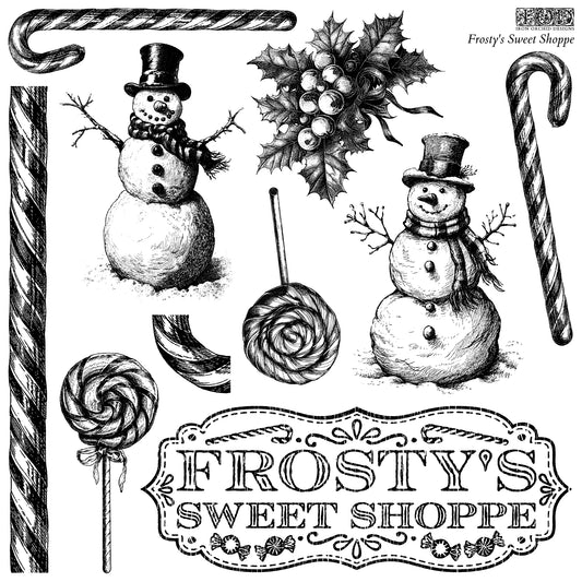 Frosty's Sweet Shoppe 12x12 Decor Stamp™