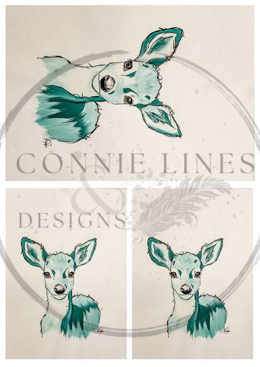 Multiple Spring Buck - Connie's Rice Paper