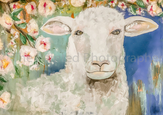 Sheep Blossoms - Connie's Spring Rice Paper