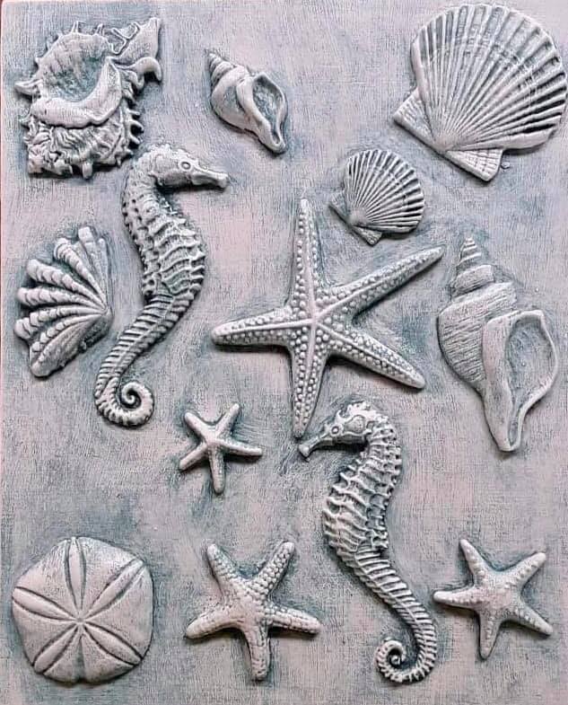 Sea Shells 6×10 Decor Moulds™