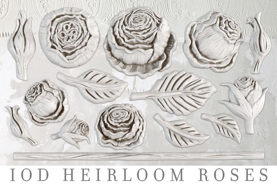 Heirloom Roses 6×10 Decor Moulds™
