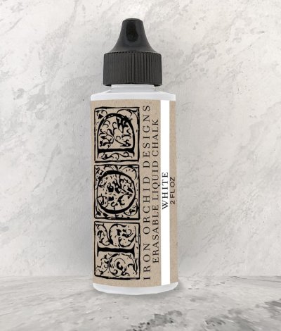 Erasable Liquid Chalk White Ink 2oz - IOD Decor Ink