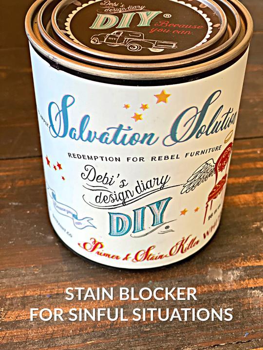 Salvation Solution Wood Stain Blocker | DIY Paint Co