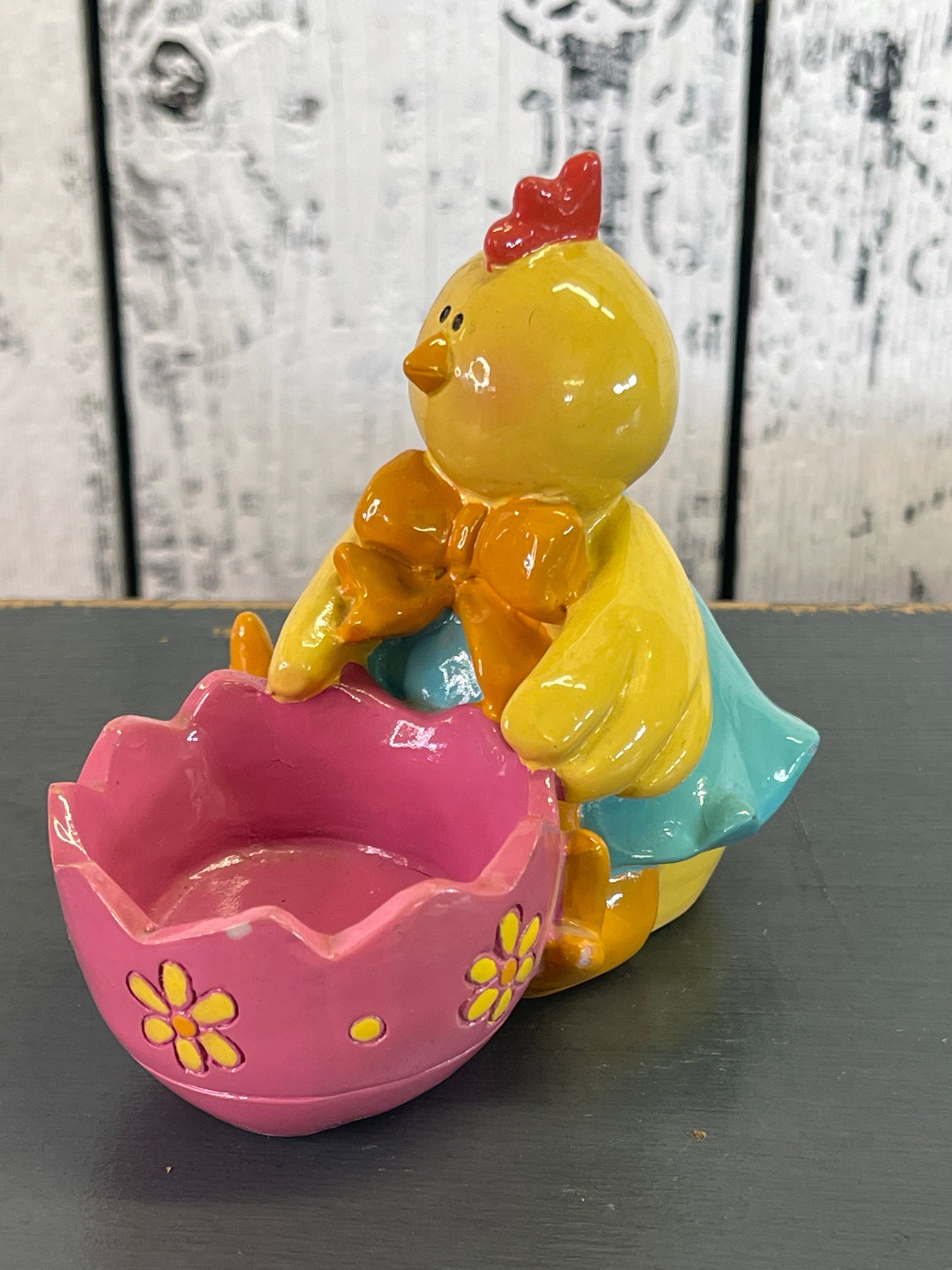 Bunny and Chicken Figurine